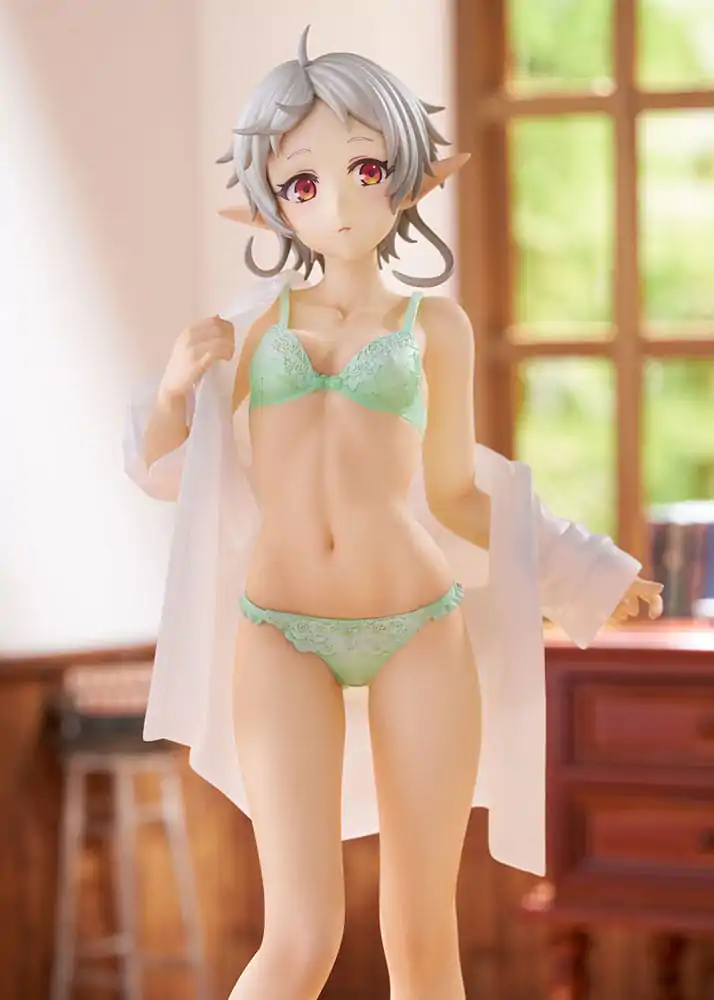 Mushoku Tensei Jobless Reincarnation II Isekai Ittara Honki Dasu Statueta PVC 1/7 Sylphiette Greyrat Changing Clothes Mode 23 cm poza produsului