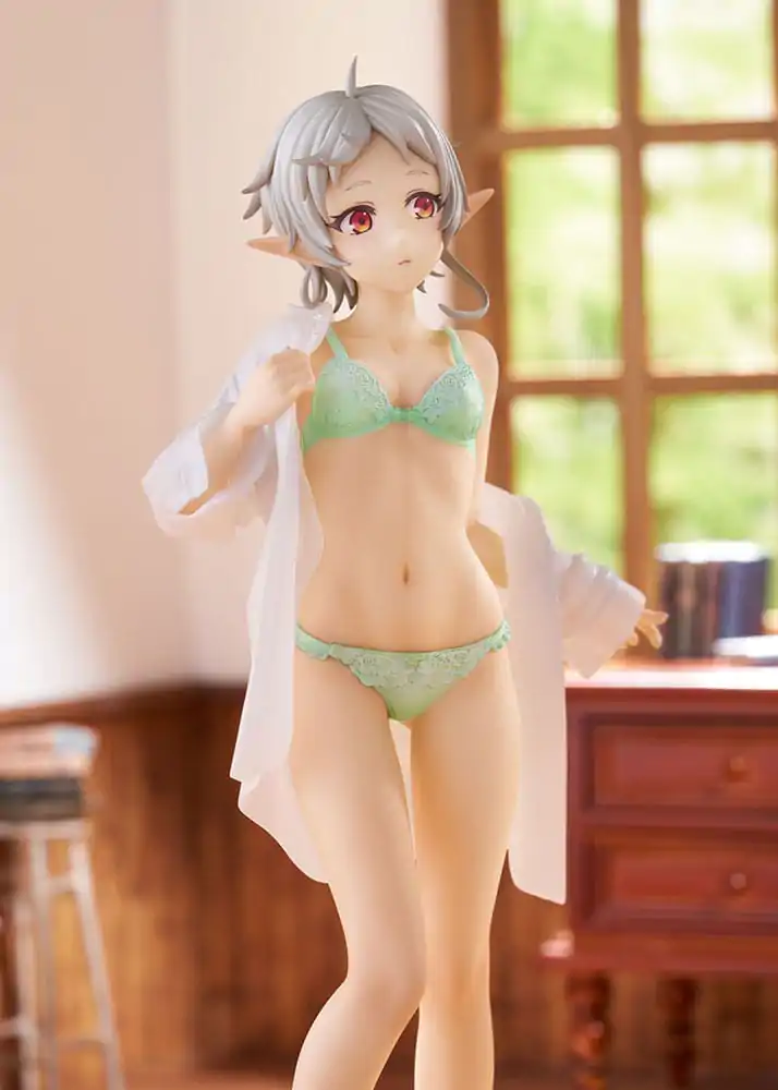 Mushoku Tensei Jobless Reincarnation II Isekai Ittara Honki Dasu Statueta PVC 1/7 Sylphiette Greyrat Changing Clothes Mode 23 cm poza produsului