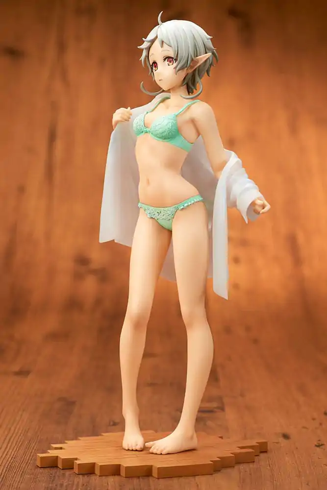 Mushoku Tensei Jobless Reincarnation II Isekai Ittara Honki Dasu Statueta PVC 1/7 Sylphiette Greyrat Changing Clothes Mode 23 cm poza produsului