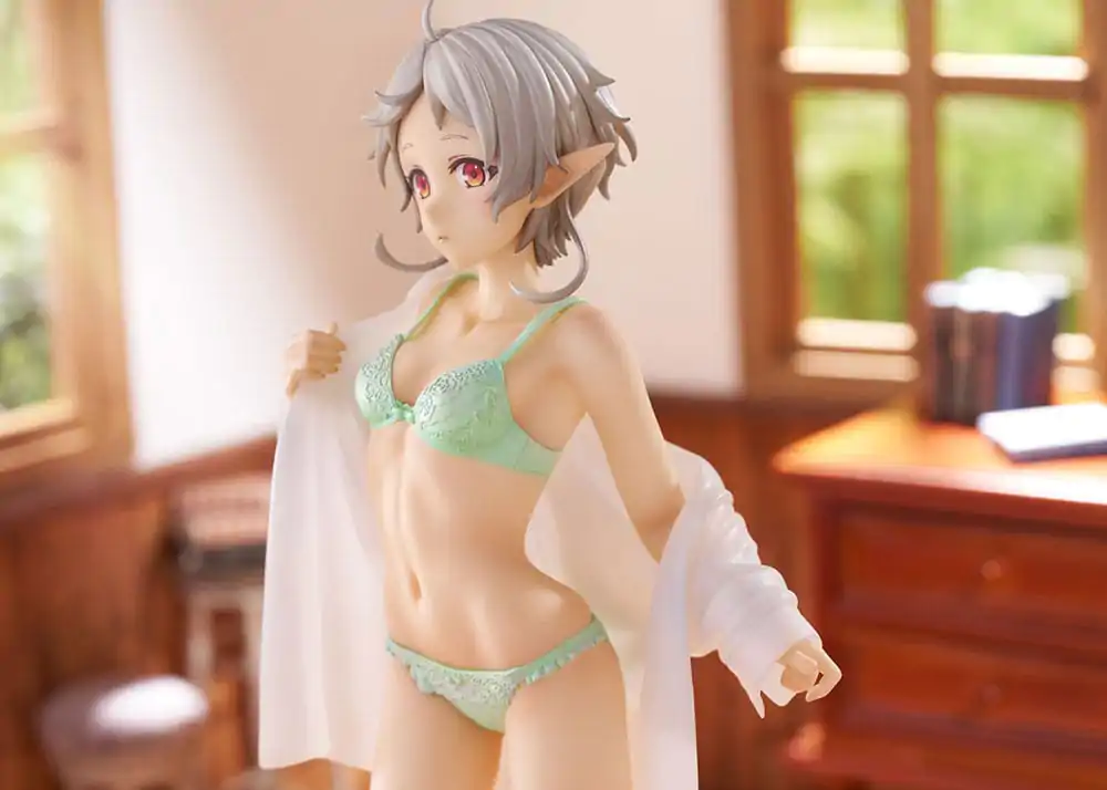 Mushoku Tensei Jobless Reincarnation II Isekai Ittara Honki Dasu Statueta PVC 1/7 Sylphiette Greyrat Changing Clothes Mode 23 cm poza produsului
