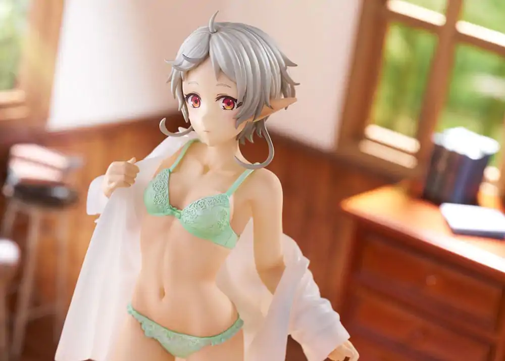 Mushoku Tensei Jobless Reincarnation II Isekai Ittara Honki Dasu Statueta PVC 1/7 Sylphiette Greyrat Changing Clothes Mode 23 cm poza produsului