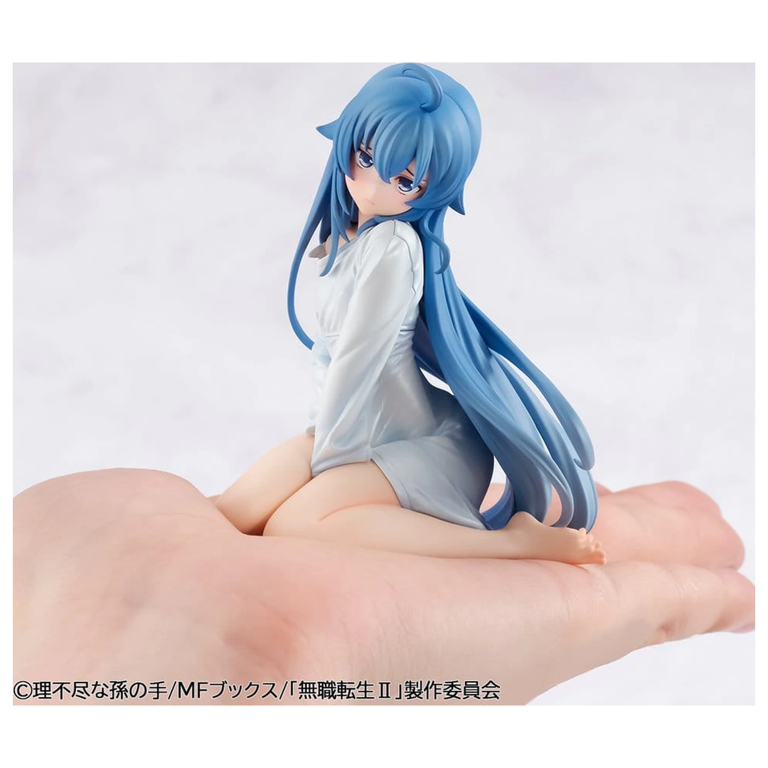 Mushoku Tensei Jobless Reincarnation Melty Princess statuie din PVC Roxy Peeping Ver. Dimensiune palma 9 cm poza produsului