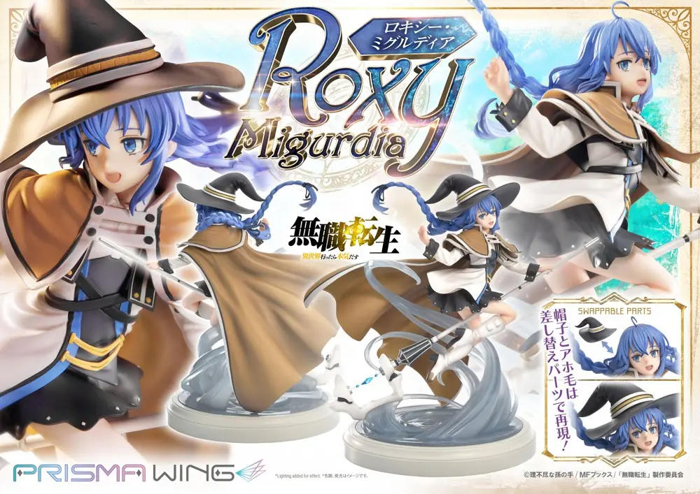 Mushoku Tensei Jobless Reincarnation Statuie PVC Prisma Wing 1/7 Roxy Migurdia 26 cm poza produsului