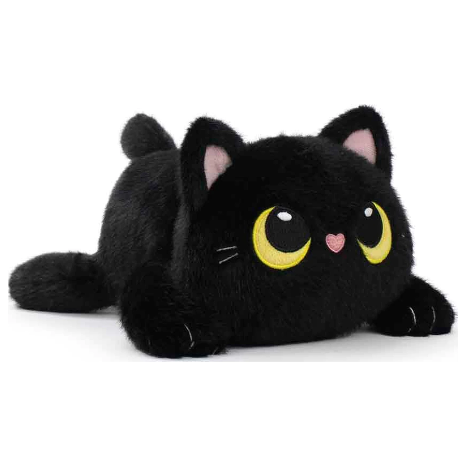 Mushy Friends Black Cat jucarie de plus 28cm poza produsului