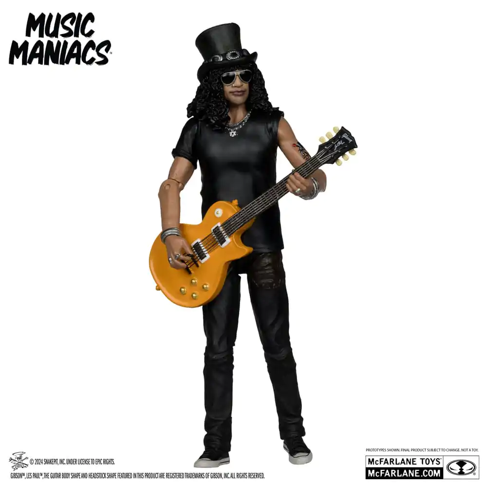 Figurină de acțiune Music Maniacs Rock Slash 15 cm poza produsului