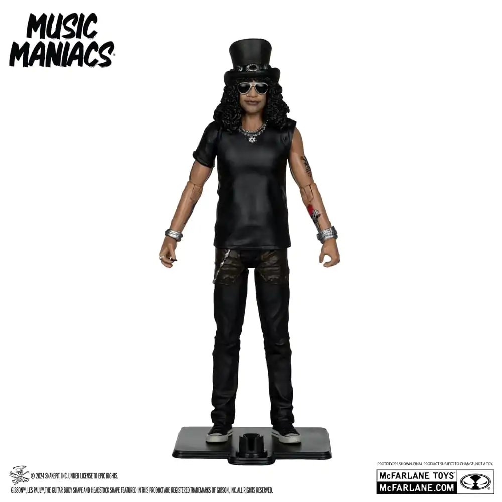 Figurină de acțiune Music Maniacs Rock Slash 15 cm poza produsului