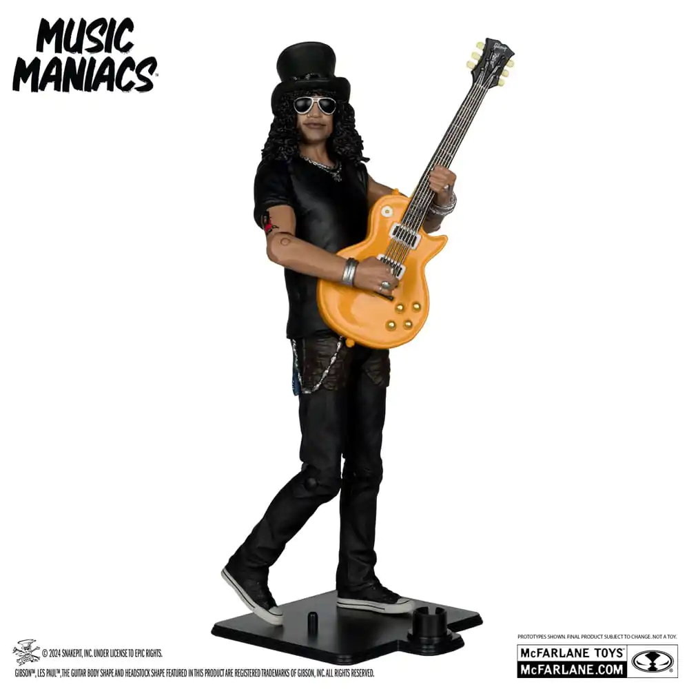 Figurină de acțiune Music Maniacs Rock Slash 15 cm poza produsului