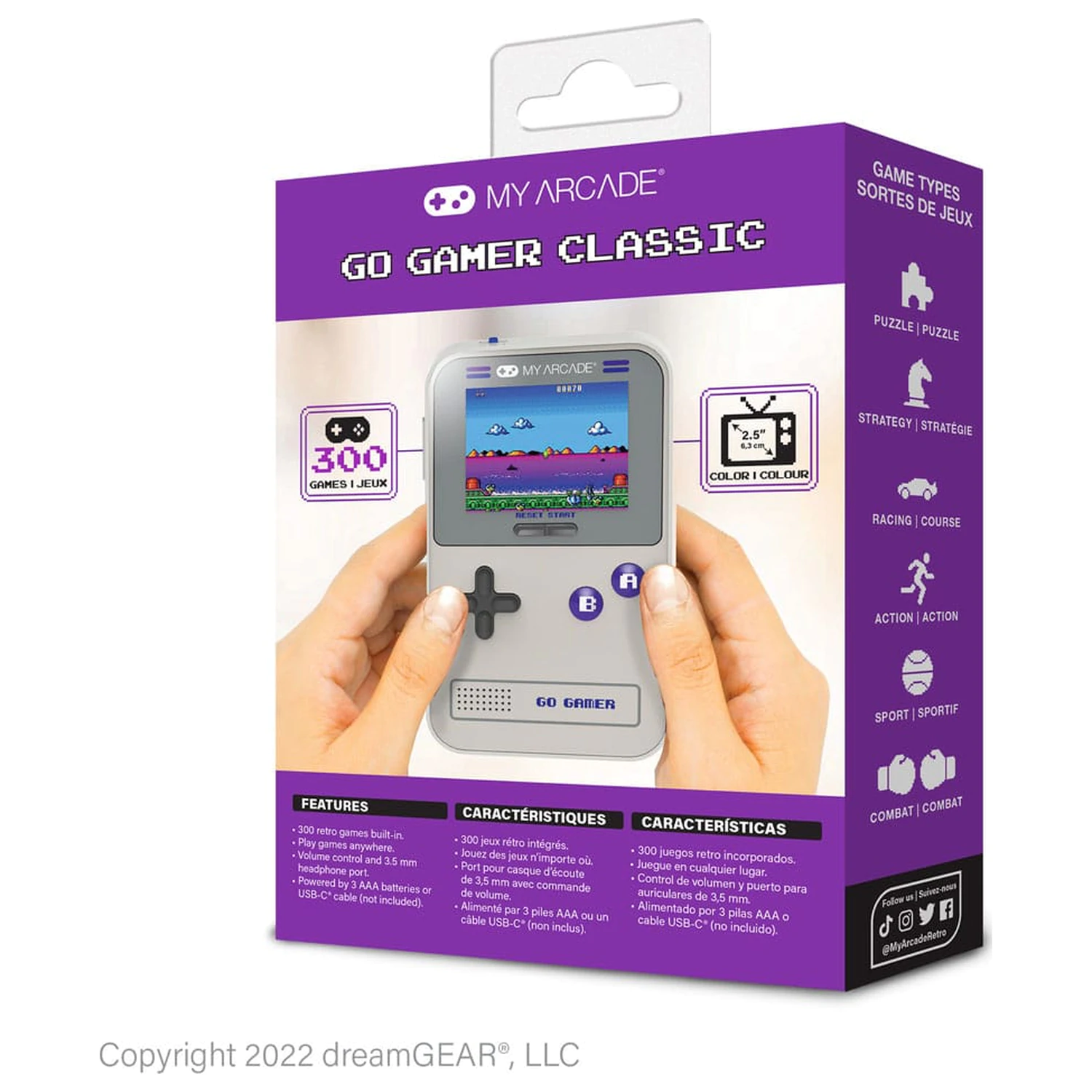 My Arcade Sistem portabil de jocuri Go Gamer Classic poza produsului