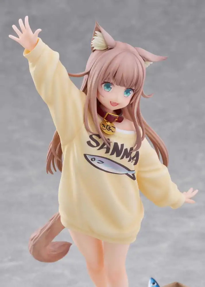 Statuie My Cat Is a Kawaii Girl 1/6 Kinako Play With Ver. AmiAmi Limited Edition 21 cm poza produsului