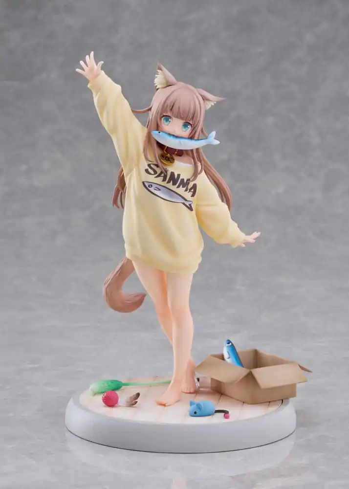 Statuie My Cat Is a Kawaii Girl 1/6 Kinako Play With Ver. AmiAmi Limited Edition 21 cm poza produsului