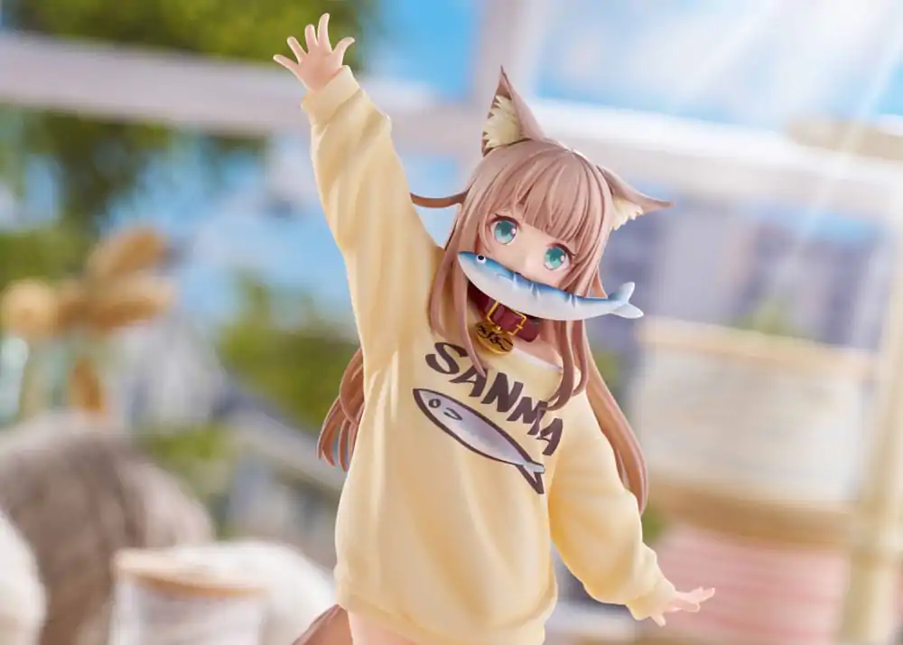 Statuie My Cat Is a Kawaii Girl 1/6 Kinako Play With Ver. AmiAmi Limited Edition 21 cm poza produsului