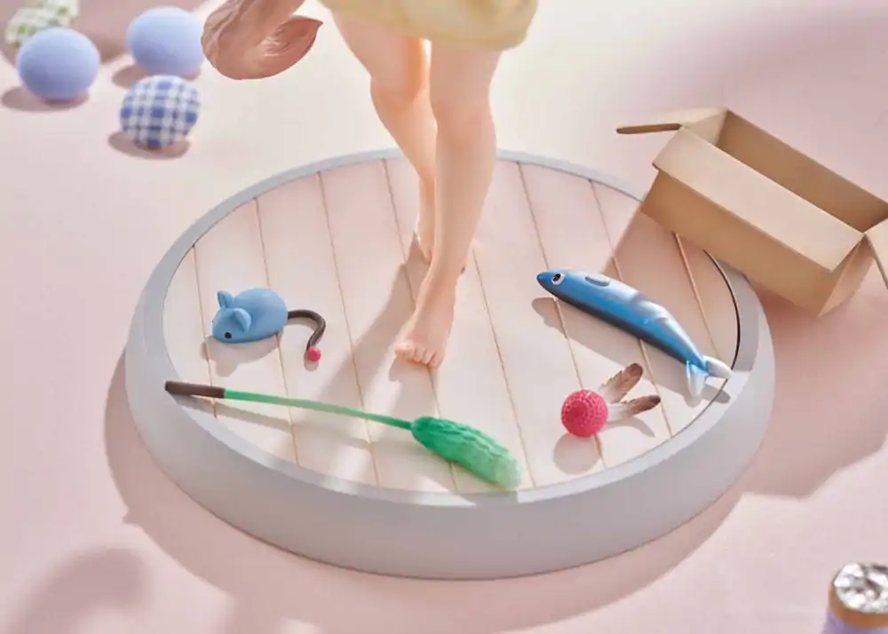 Statuie My Cat Is a Kawaii Girl 1/6 Kinako Play With Ver. AmiAmi Limited Edition 21 cm poza produsului