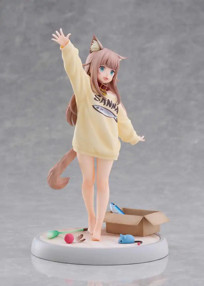 Statuie My Cat Is a Kawaii Girl 1/6 Kinako Play With Ver. AmiAmi Limited Edition 21 cm poza produsului
