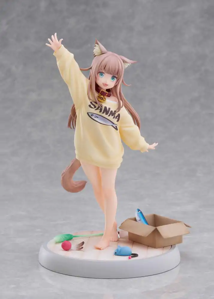 Statuie My Cat Is a Kawaii Girl 1/6 Kinako Play With Ver. AmiAmi Limited Edition 21 cm poza produsului