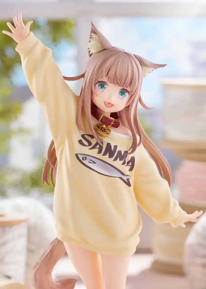 Statuie My Cat Is a Kawaii Girl 1/6 Kinako Play With Ver. AmiAmi Limited Edition 21 cm poza produsului
