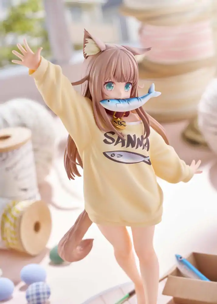 Statuie My Cat Is a Kawaii Girl 1/6 Kinako Play With Ver. AmiAmi Limited Edition 21 cm poza produsului