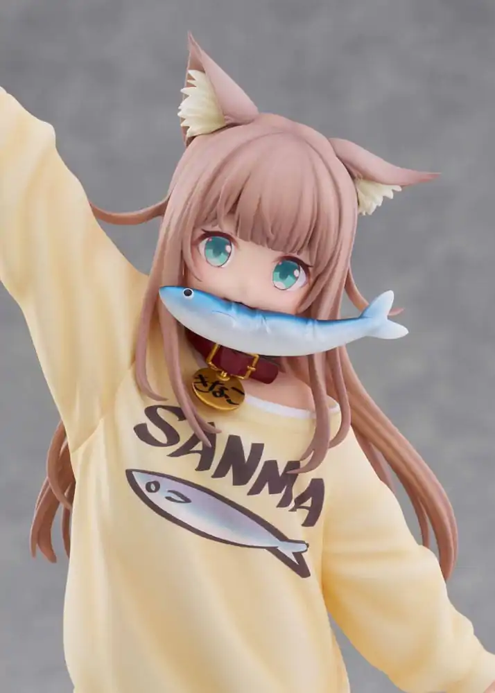 Statuie My Cat Is a Kawaii Girl 1/6 Kinako Play With Ver. AmiAmi Limited Edition 21 cm poza produsului