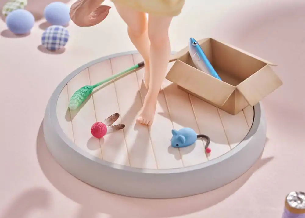 Statuie My Cat Is a Kawaii Girl 1/6 Kinako Play With Ver. AmiAmi Limited Edition 21 cm poza produsului