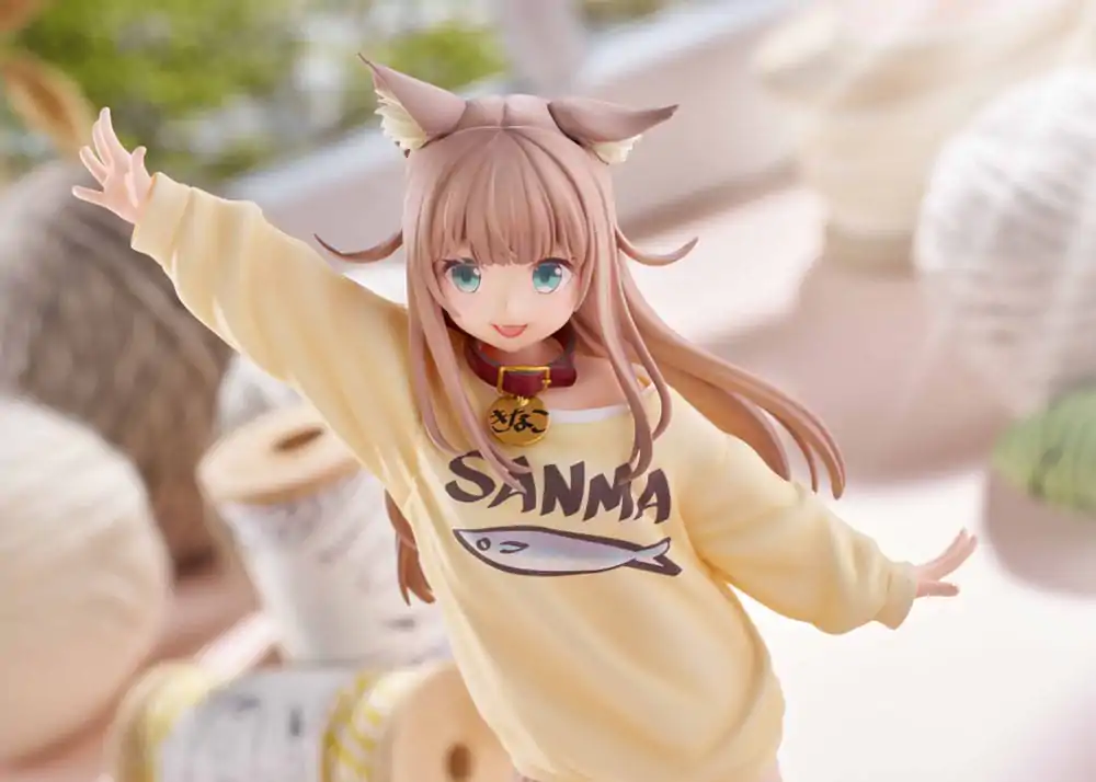 Statuie My Cat Is a Kawaii Girl 1/6 Kinako Play With Ver. AmiAmi Limited Edition 21 cm poza produsului