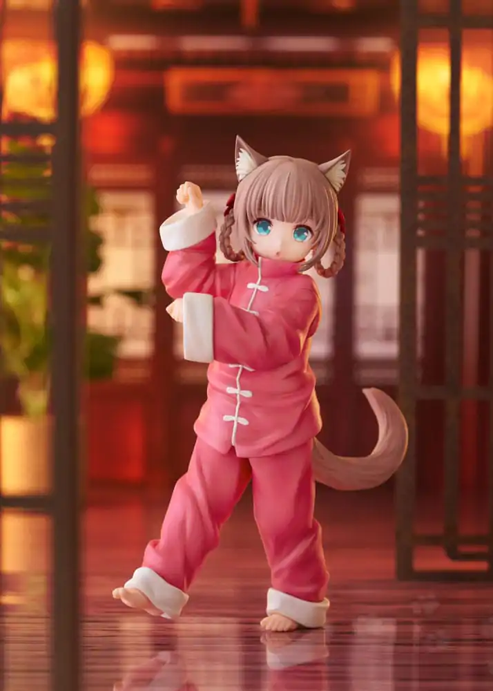 My Cat Is a Kawaii Girl Paletă Colecție Dress-Up Statuie Kinako Nyang fu Ver. 15 cm poza produsului