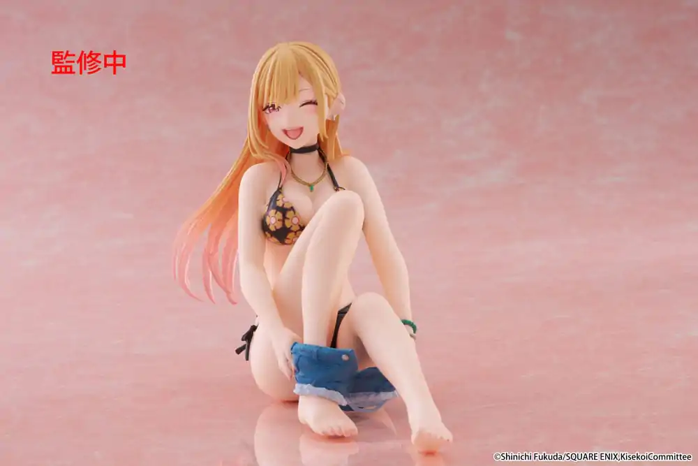 My Dress-Up Darling Statuie PVC Desktop Cute Figure Marin Kitagawa Measured Swimsuit Ver. 13 cm poza produsului