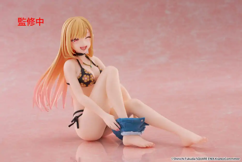 My Dress-Up Darling Statuie PVC Desktop Cute Figure Marin Kitagawa Measured Swimsuit Ver. 13 cm poza produsului