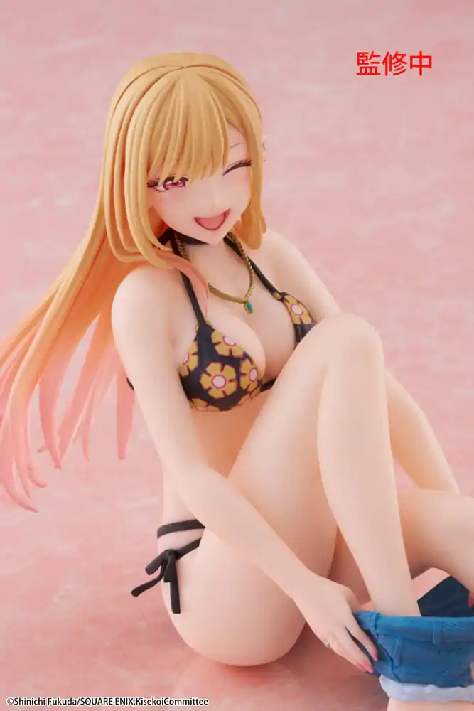 My Dress-Up Darling Statuie PVC Desktop Cute Figure Marin Kitagawa Measured Swimsuit Ver. 13 cm poza produsului