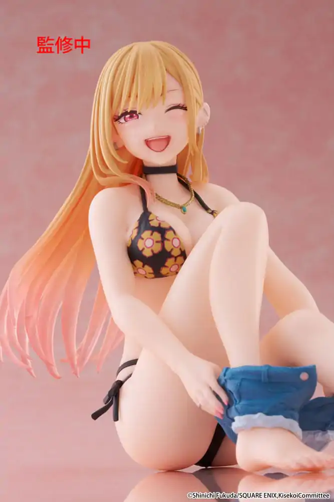 My Dress-Up Darling Statuie PVC Desktop Cute Figure Marin Kitagawa Measured Swimsuit Ver. 13 cm poza produsului