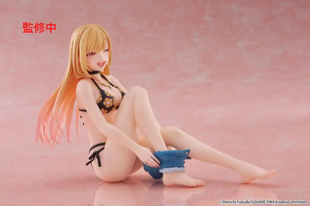 My Dress-Up Darling Statuie PVC Desktop Cute Figure Marin Kitagawa Measured Swimsuit Ver. 13 cm poza produsului