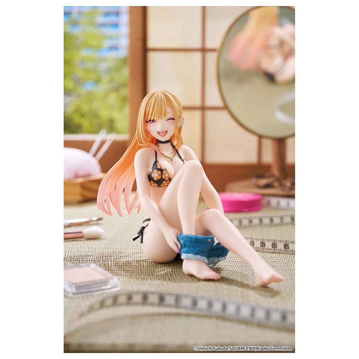 My Dress-Up Darling Desktop Drăguță Figurina din PVC Marin Kitagawa (Versiunea costum de baie măsurat) Reeditare 13 cm poza produsului