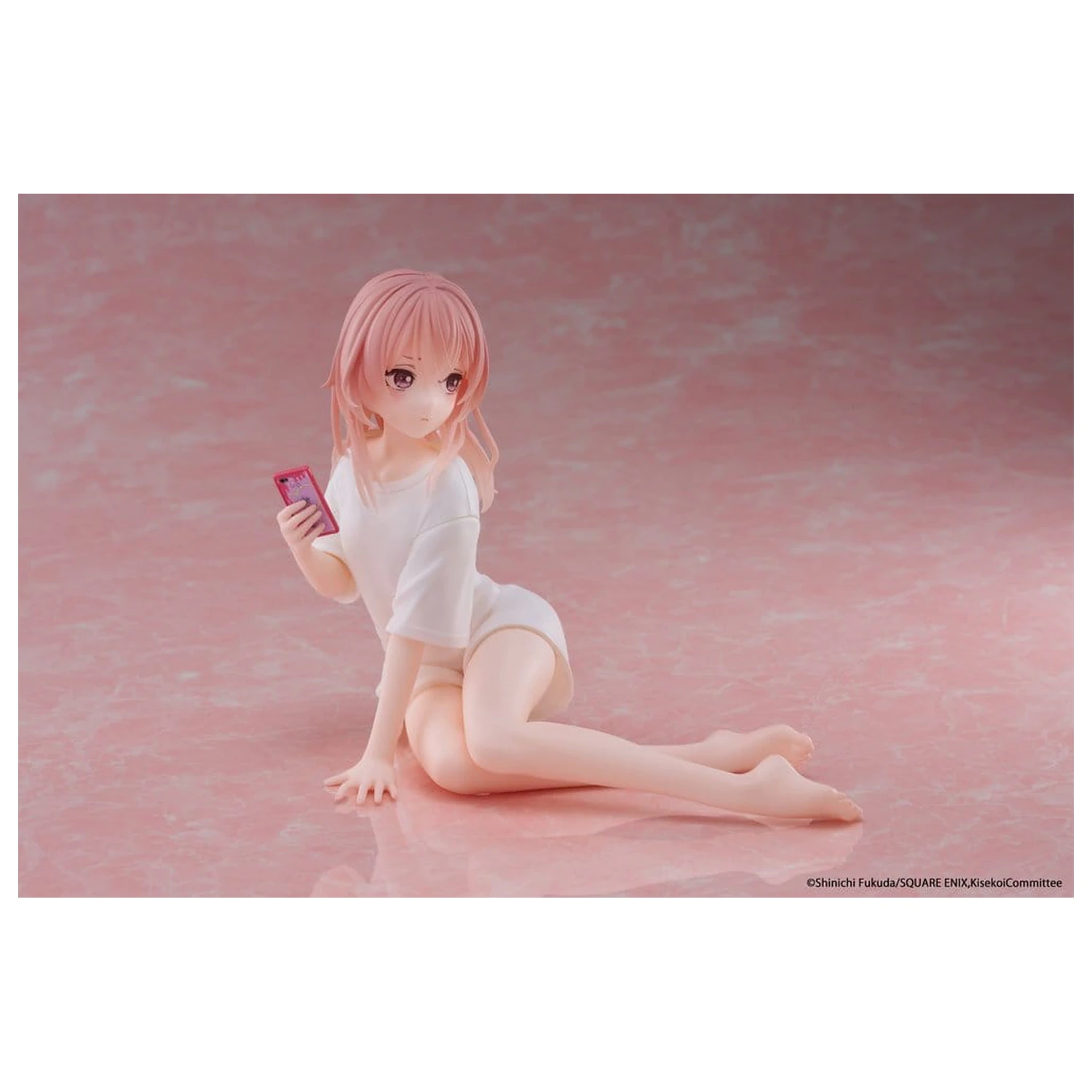 My Dress Up Darling Desktop Cute PVC Figure Sajuna Inui T-shirt Ver. 13 cm poza produsului