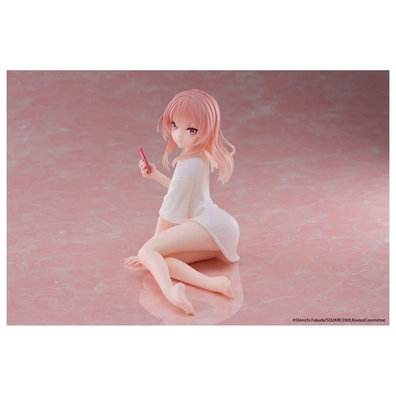 My Dress Up Darling Desktop Cute PVC Figure Sajuna Inui T-shirt Ver. 13 cm poza produsului
