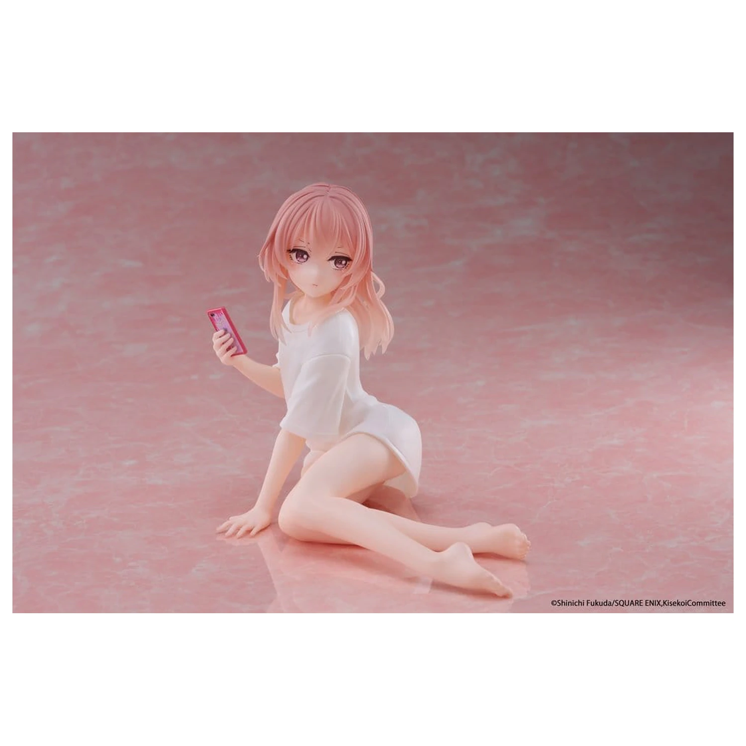 My Dress Up Darling Desktop Cute PVC Figure Sajuna Inui T-shirt Ver. 13 cm poza produsului
