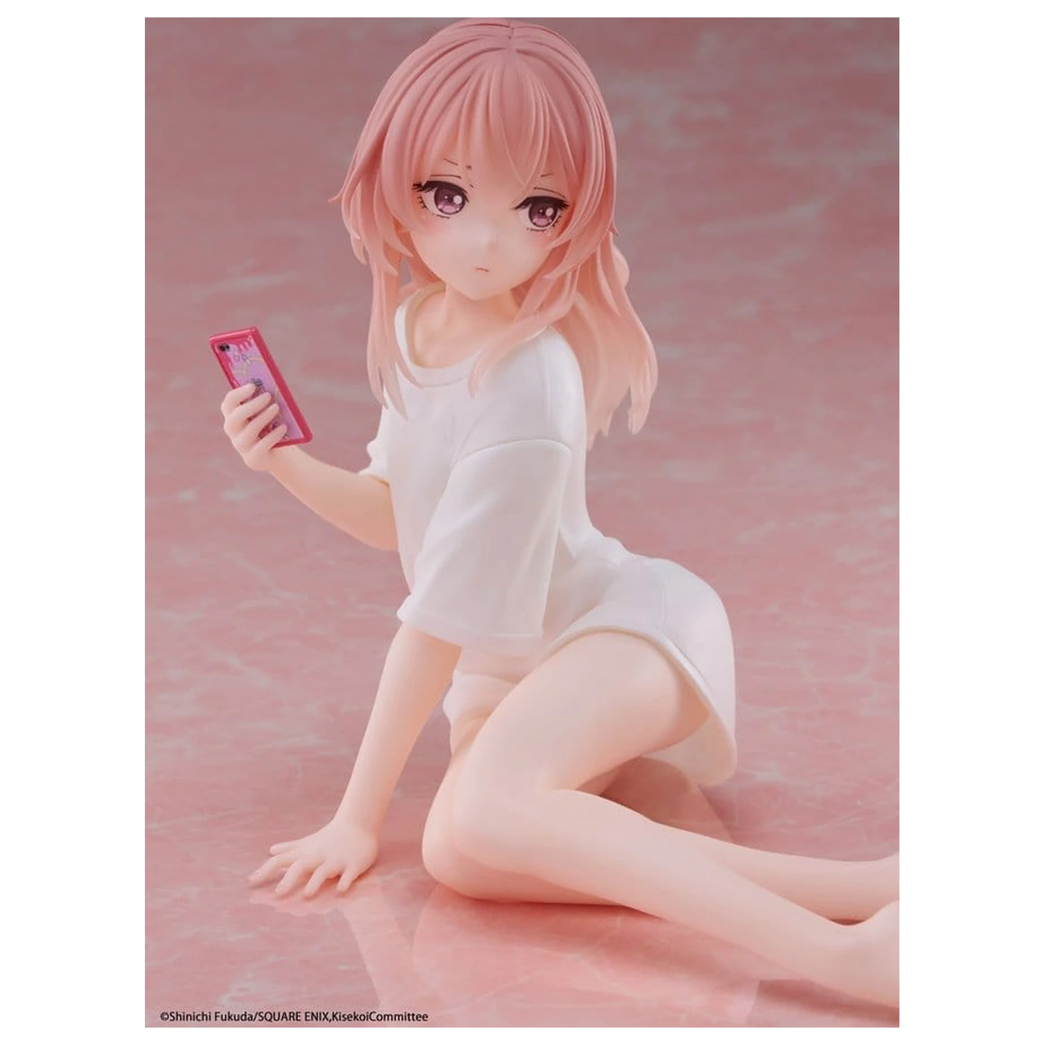 My Dress Up Darling Desktop Cute PVC Figure Sajuna Inui T-shirt Ver. 13 cm poza produsului