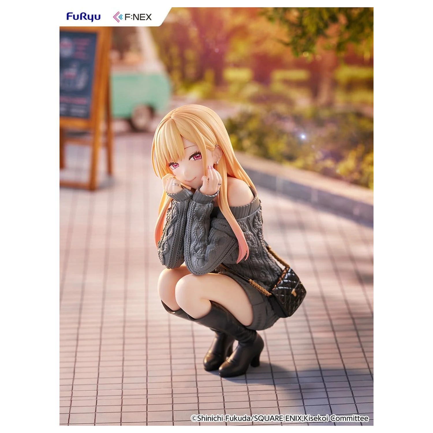 My Dress-Up Darling F:NEX PVC Figurina 1/6 Marin Kitagawa knit Ver. 16 cm poza produsului
