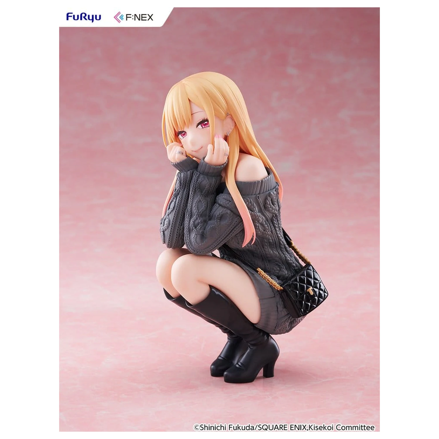 My Dress-Up Darling F:NEX PVC Figurina 1/6 Marin Kitagawa knit Ver. 16 cm poza produsului