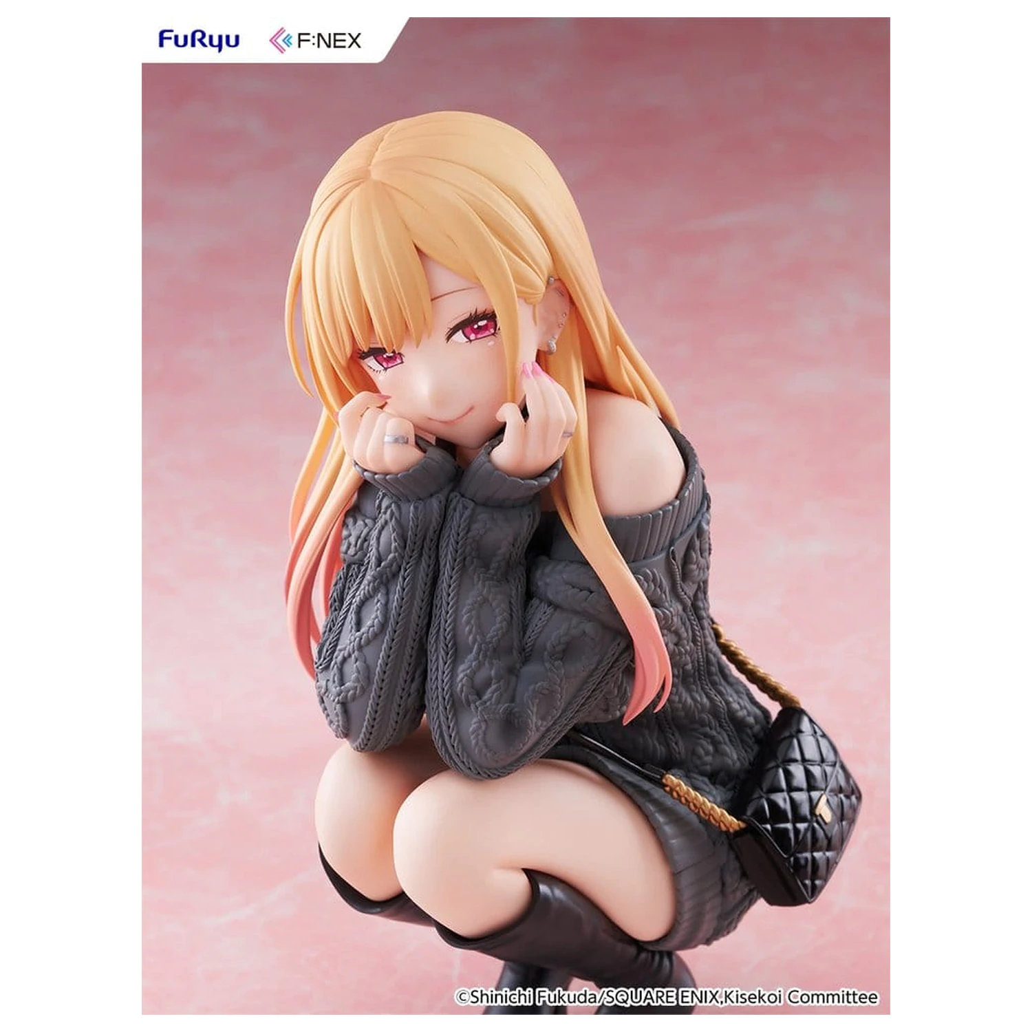 My Dress-Up Darling F:NEX PVC Figurina 1/6 Marin Kitagawa knit Ver. 16 cm poza produsului