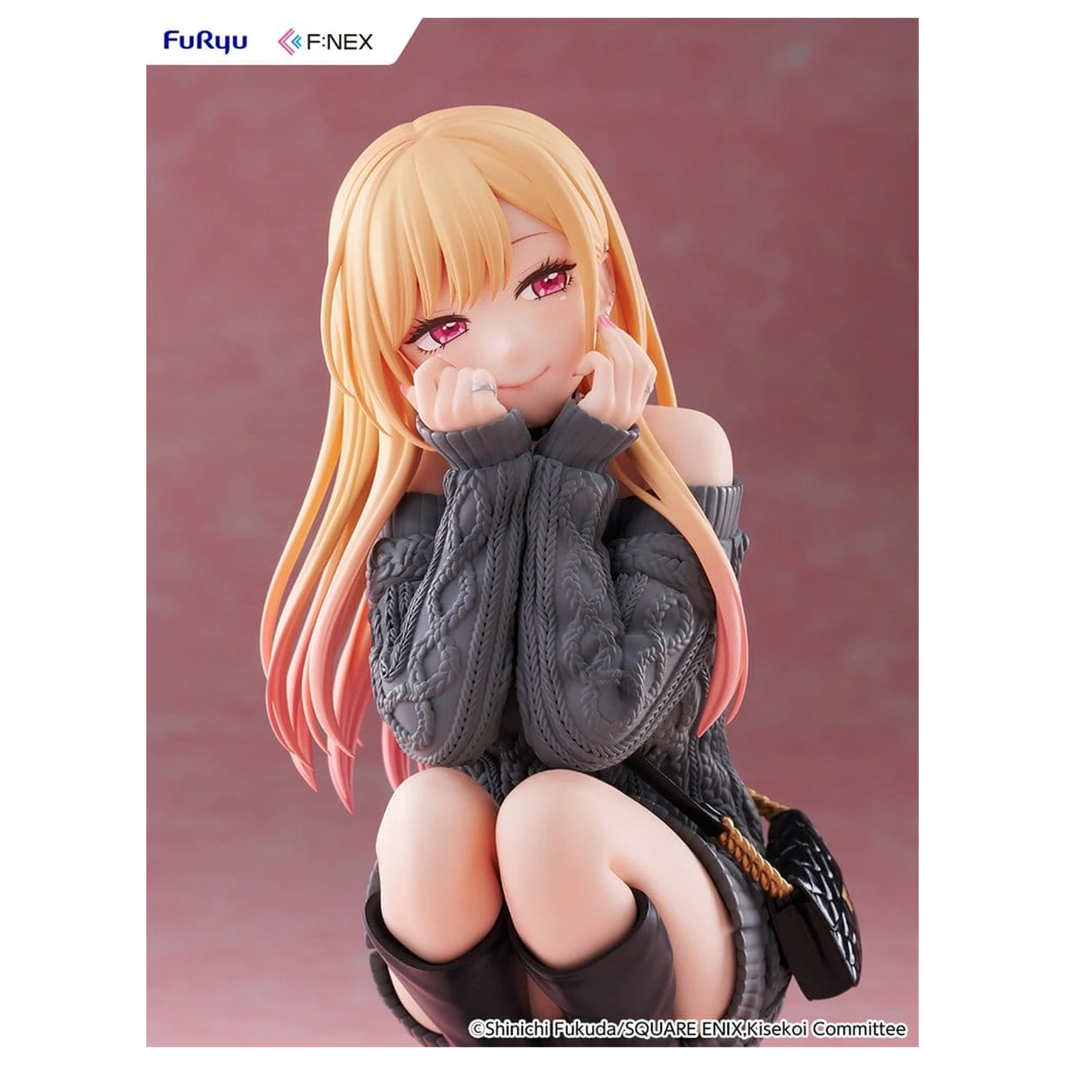 My Dress-Up Darling F:NEX PVC Figurina 1/6 Marin Kitagawa knit Ver. 16 cm poza produsului