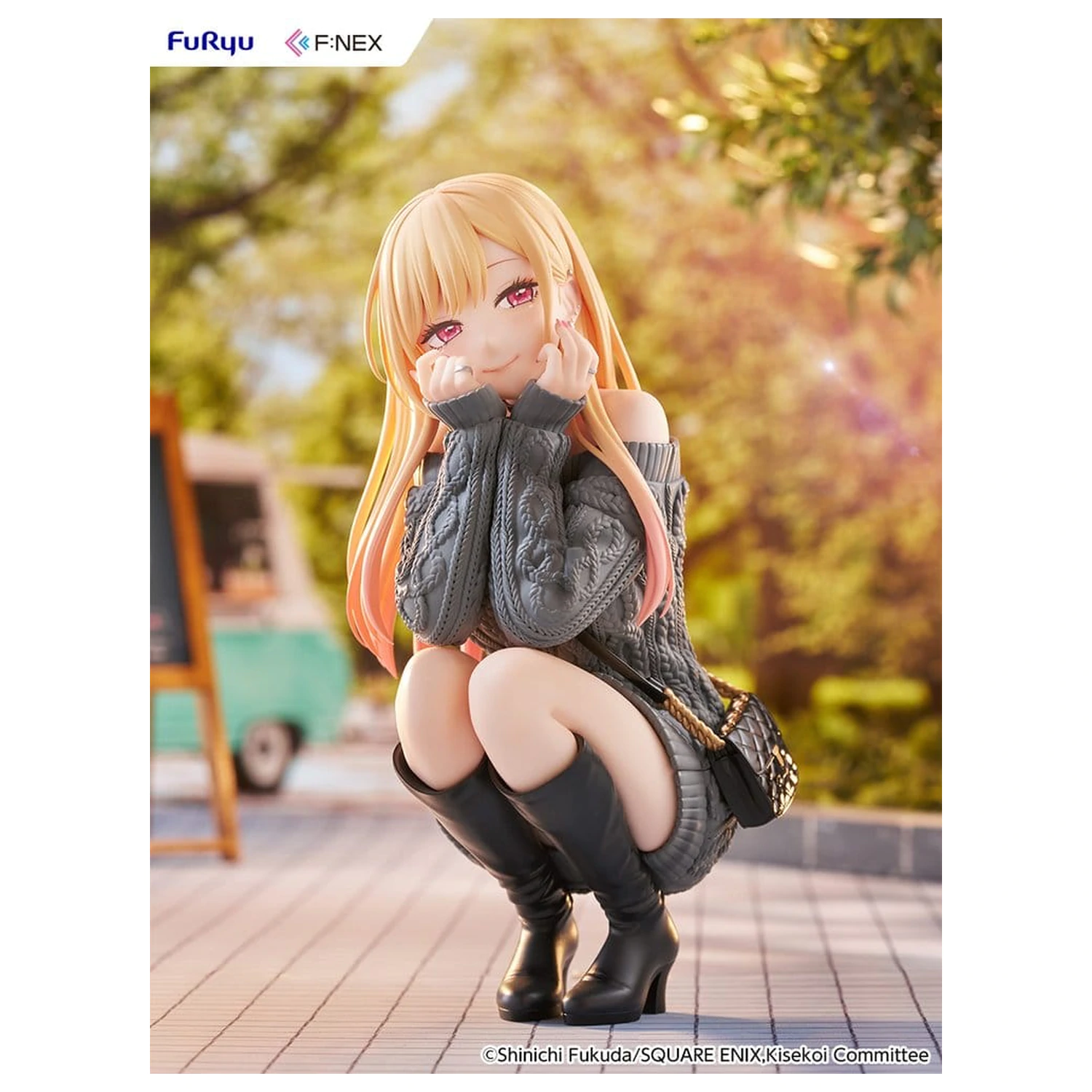 My Dress-Up Darling F:NEX PVC Figurina 1/6 Marin Kitagawa knit Ver. 16 cm poza produsului