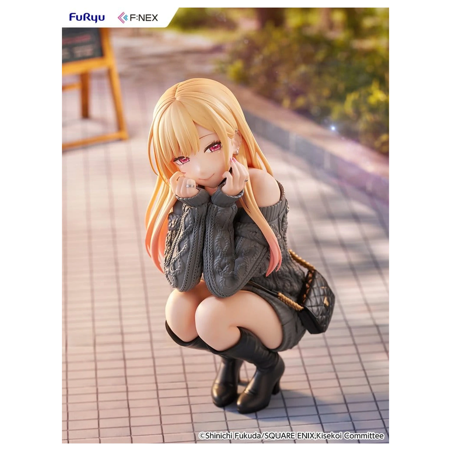 My Dress-Up Darling F:NEX PVC Figurina 1/6 Marin Kitagawa knit Ver. 16 cm poza produsului
