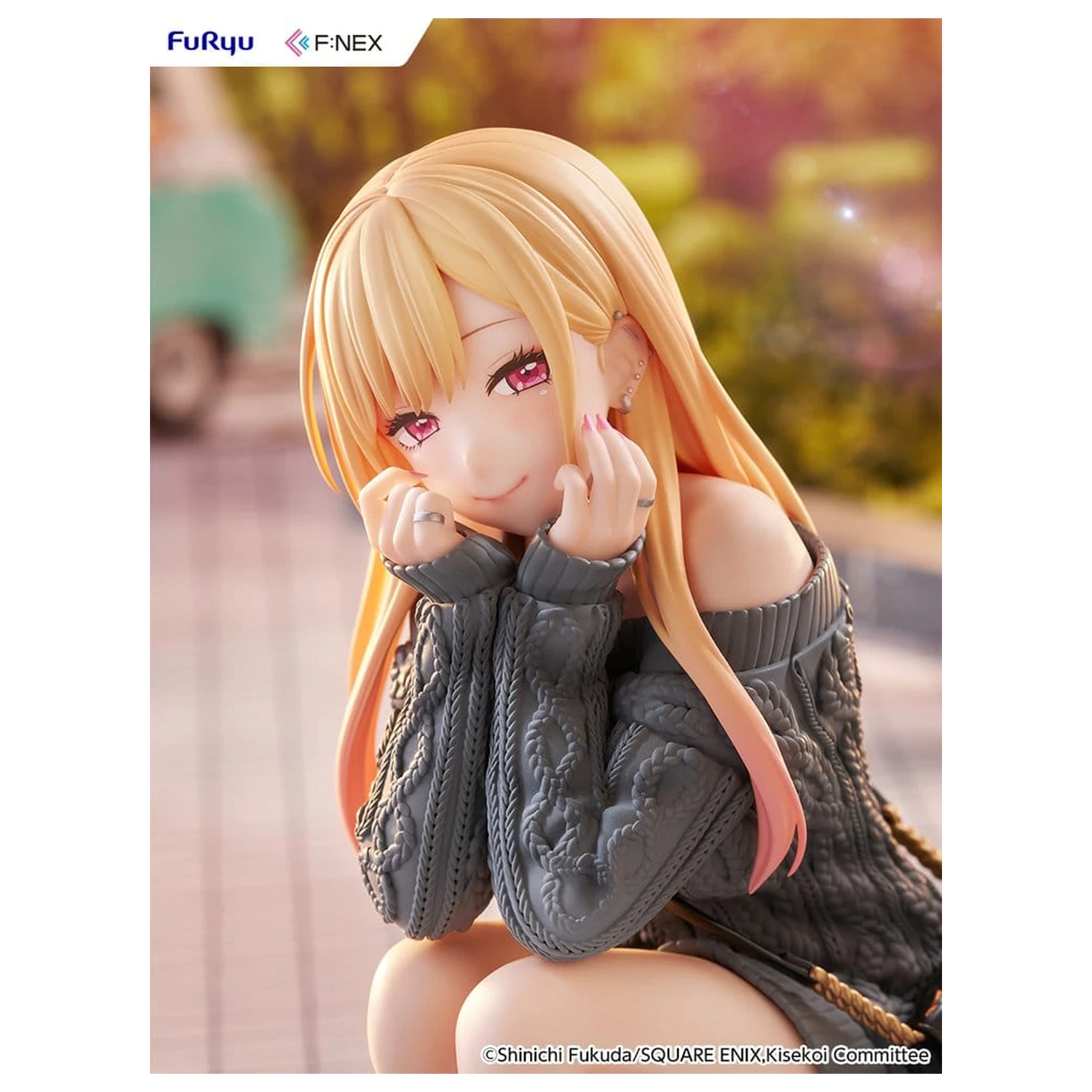 My Dress-Up Darling F:NEX PVC Figurina 1/6 Marin Kitagawa knit Ver. 16 cm poza produsului
