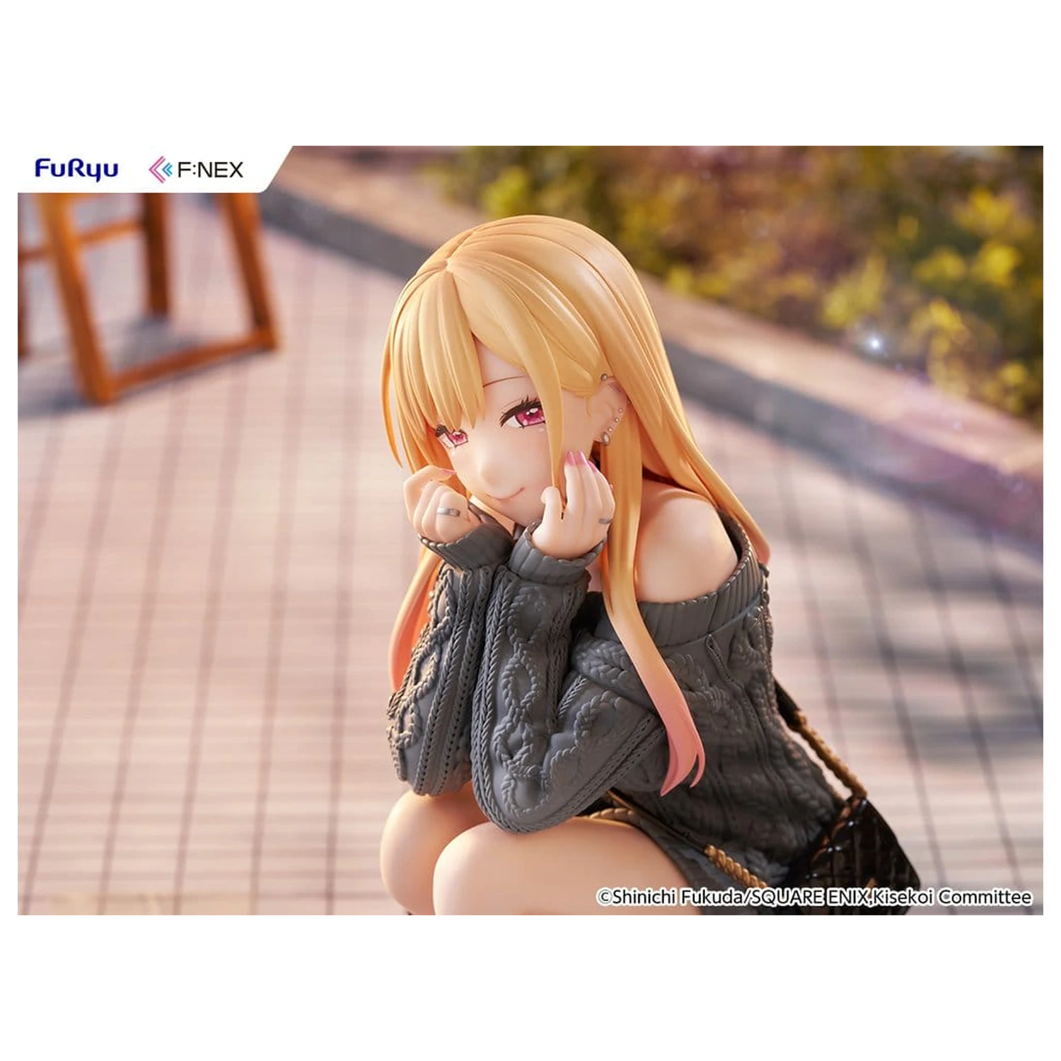My Dress-Up Darling F:NEX PVC Figurina 1/6 Marin Kitagawa knit Ver. 16 cm poza produsului