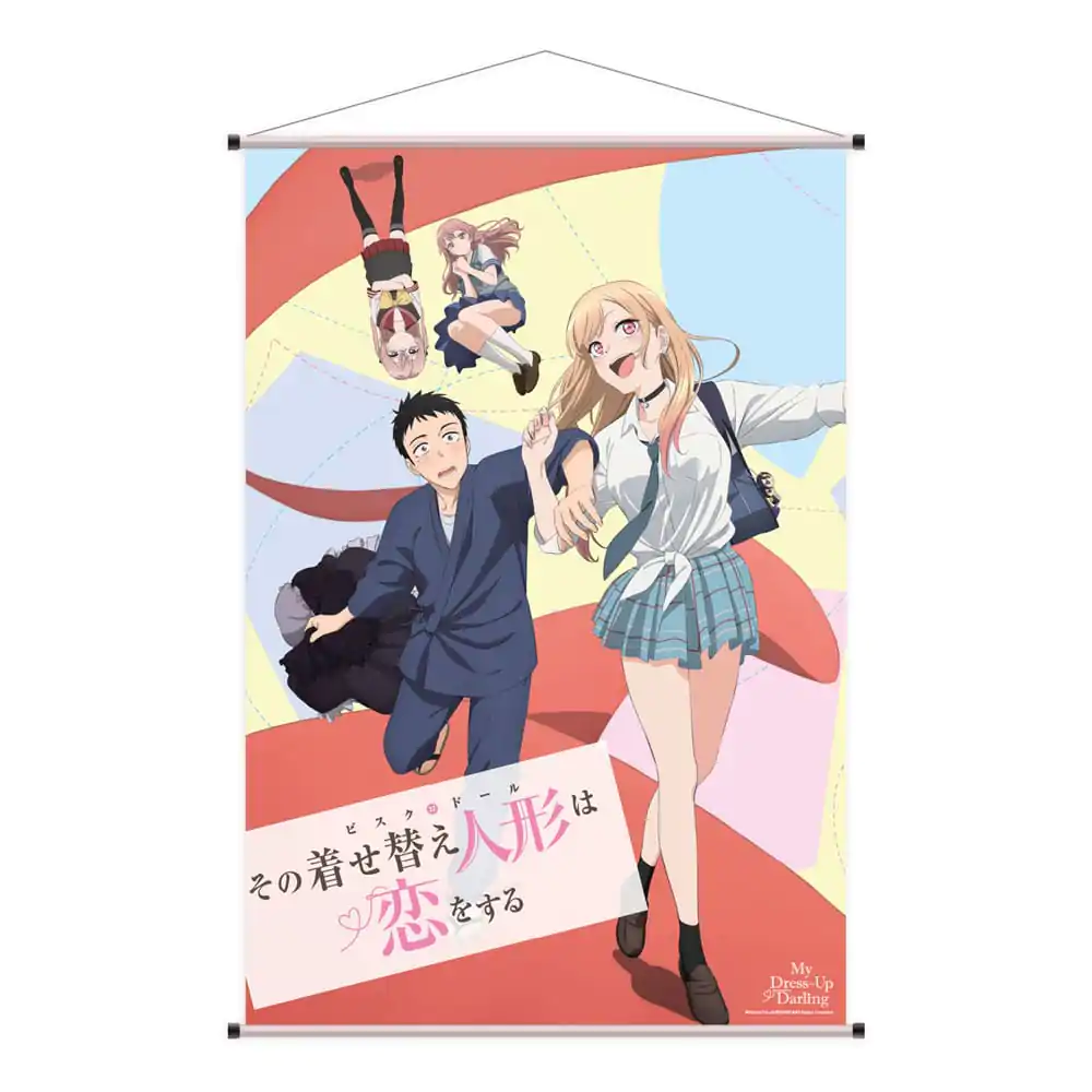 My Dress-Up Darling Wallscroll Marin & Wakana 60 x 90 cm Tablou Textil poza produsului