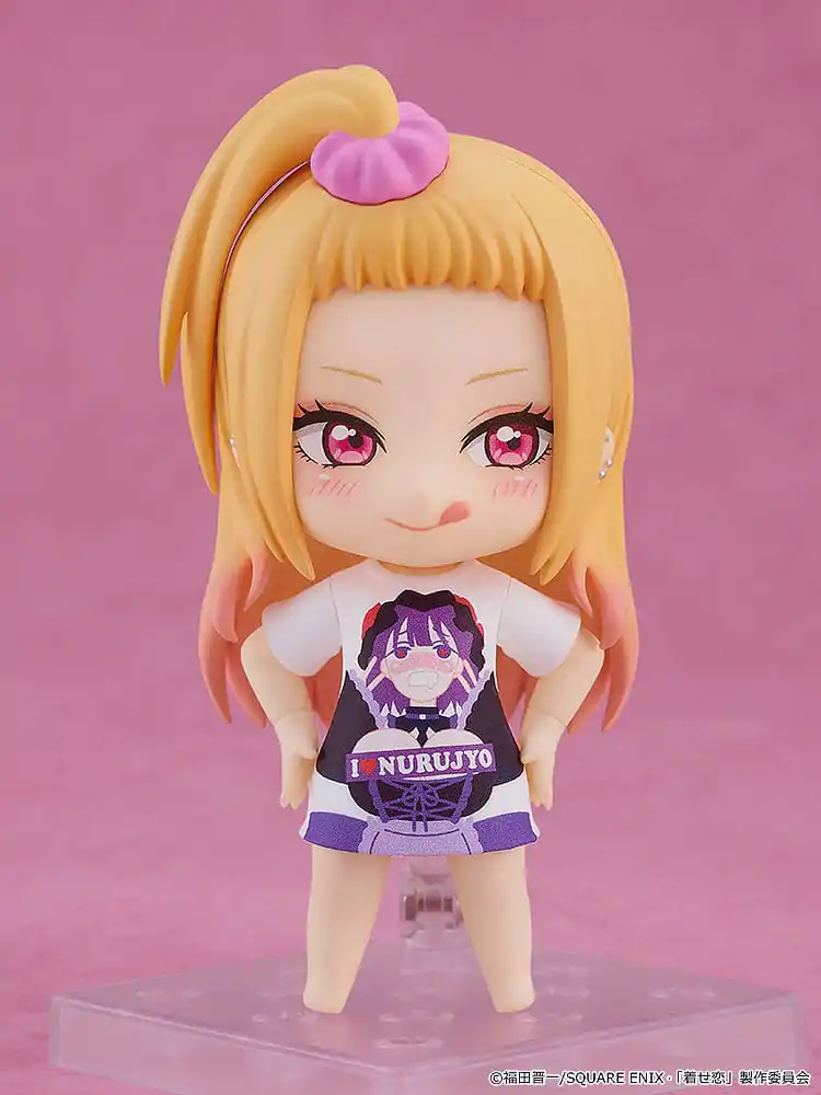 My Dress-Up Darling Nendoroid Figurina de acțiune Marin Kitagawa: Slippery Girls Full Graphic T-Shirt Ver. 10 cm poza produsului