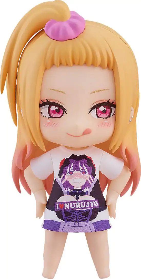 My Dress-Up Darling Nendoroid Figurina de acțiune Marin Kitagawa: Slippery Girls Full Graphic T-Shirt Ver. 10 cm poza produsului