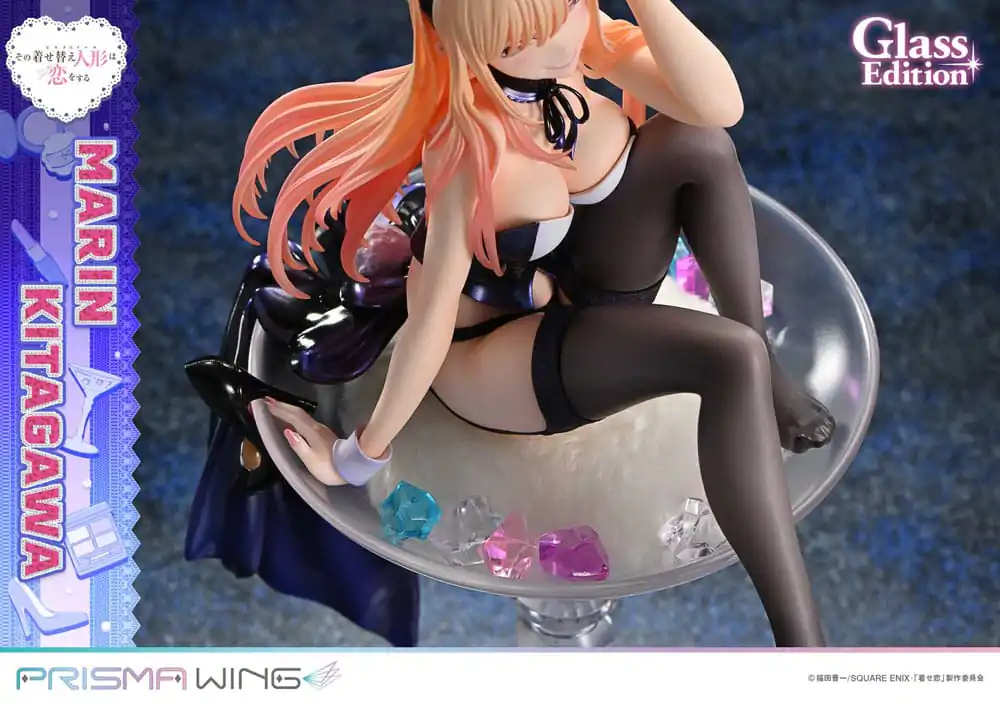 My Dress-Up Darling Prisma Wing Statuie PVC 1/7 Marin Kitagawa Glass Edition 29 cm poza produsului
