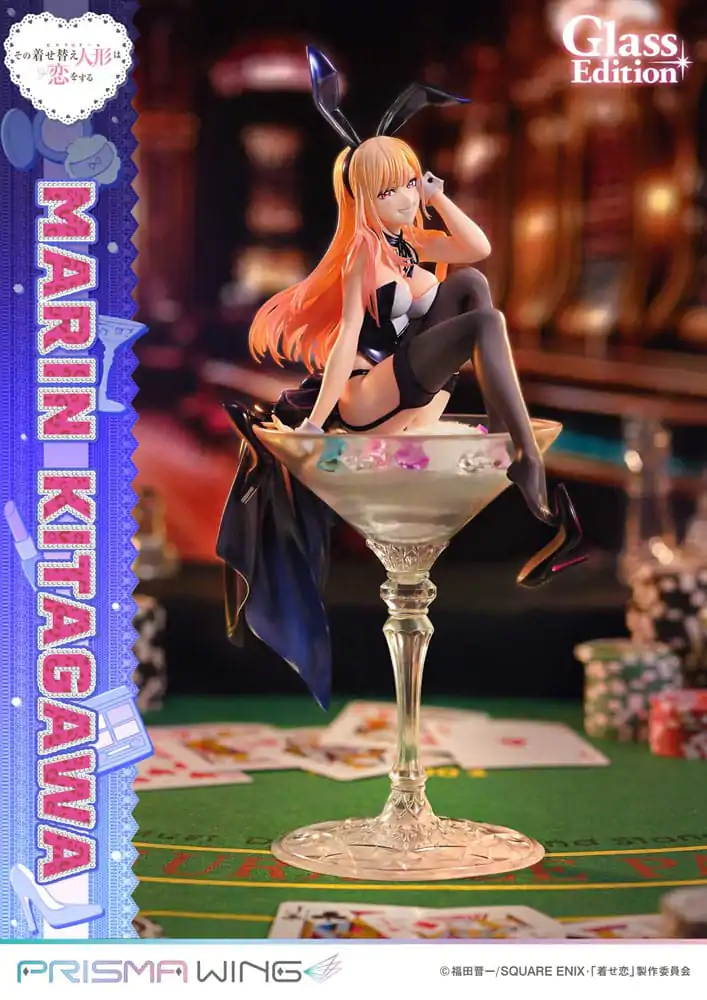 My Dress-Up Darling Prisma Wing Statuie PVC 1/7 Marin Kitagawa Glass Edition 29 cm poza produsului