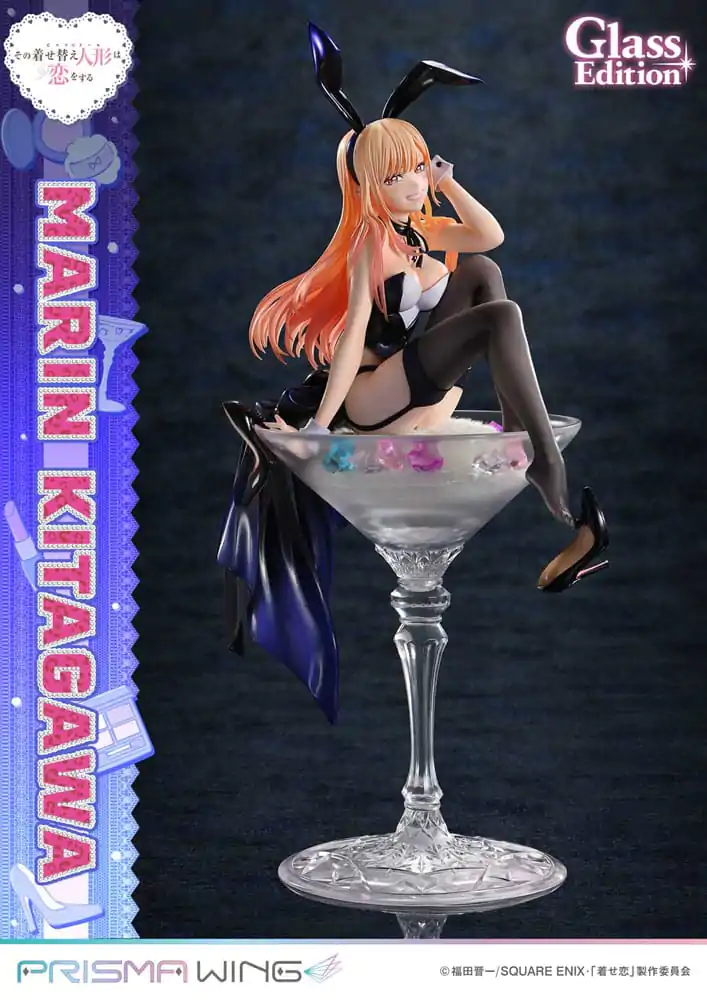 My Dress-Up Darling Prisma Wing Statuie PVC 1/7 Marin Kitagawa Glass Edition 29 cm poza produsului