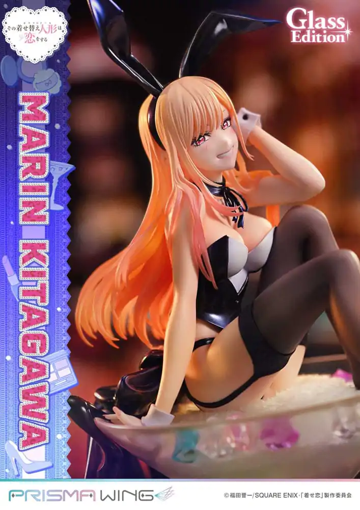 My Dress-Up Darling Prisma Wing Statuie PVC 1/7 Marin Kitagawa Glass Edition 29 cm poza produsului