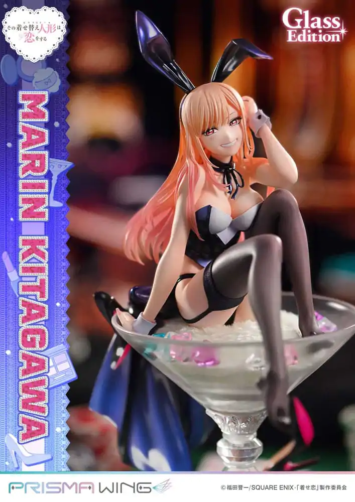 My Dress-Up Darling Prisma Wing Statuie PVC 1/7 Marin Kitagawa Glass Edition 29 cm poza produsului